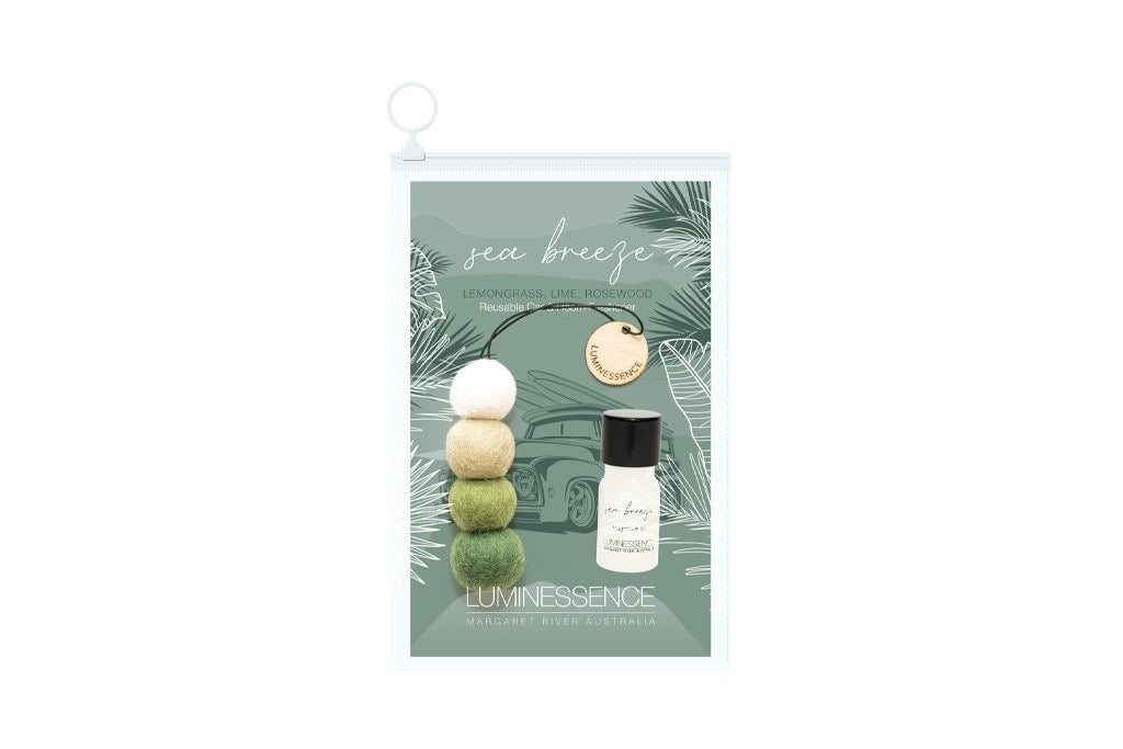 Diffuser Balls Car Freshner - Lemongrass, Lime and Rosewood