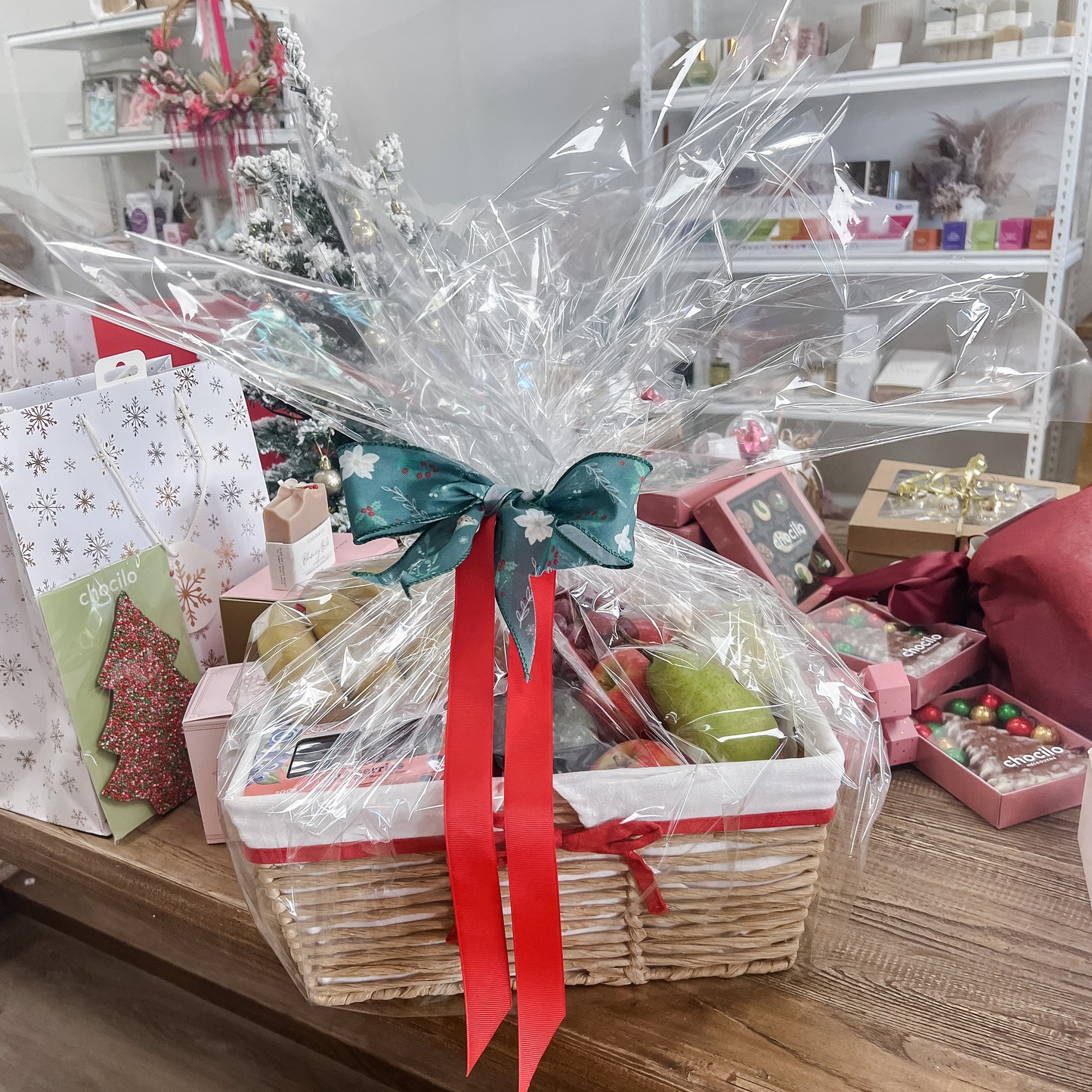 Christmas Fruit Basket