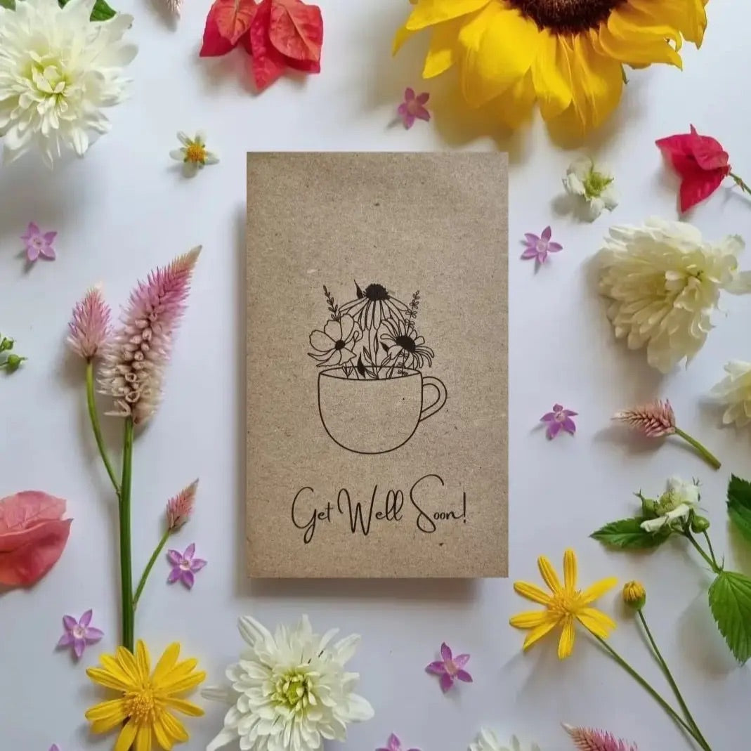 Get Well Soon - Wildflower Seeds