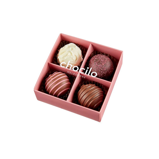 Chocilo 4 pack truffle chocolate