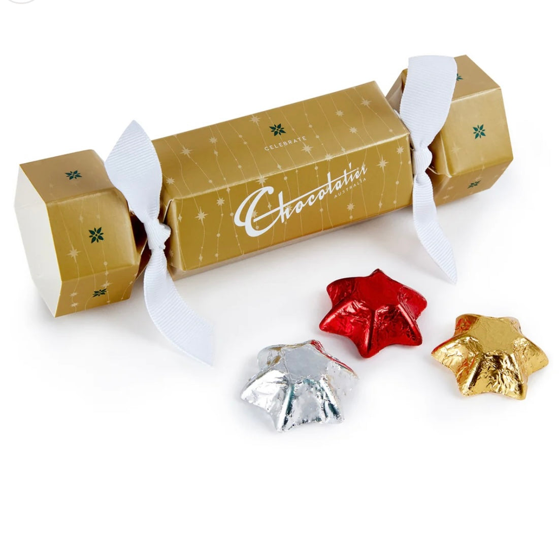 Chocolatier Australia "Celebrate" Bon Bon with Milk Chocolate Stars - 55g